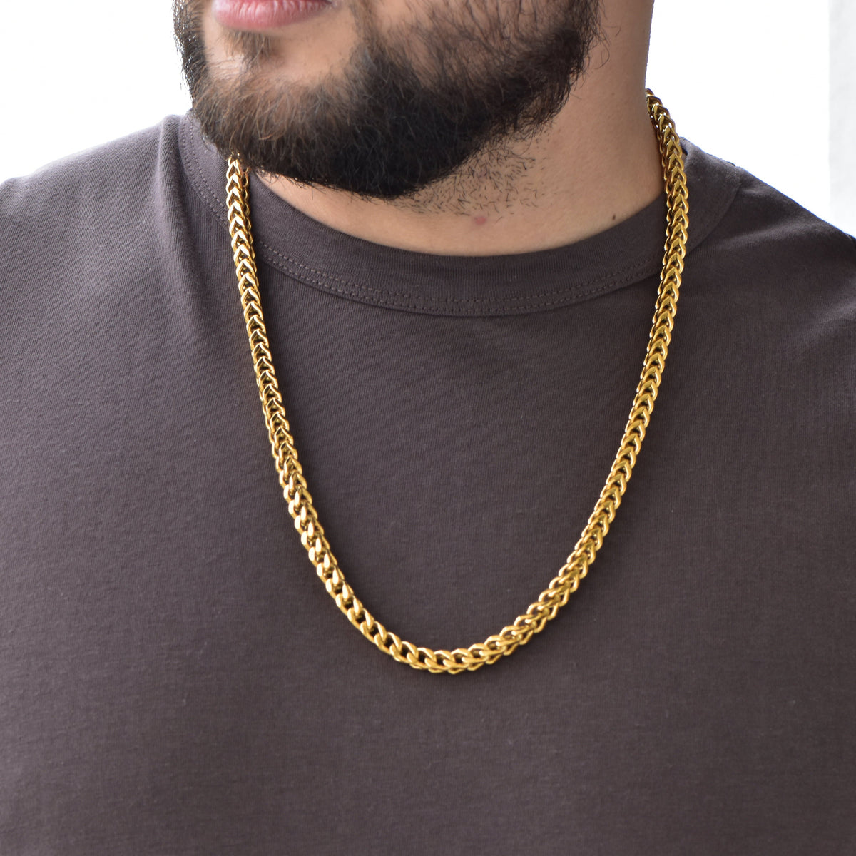Cadena Franco Hombre 4mm