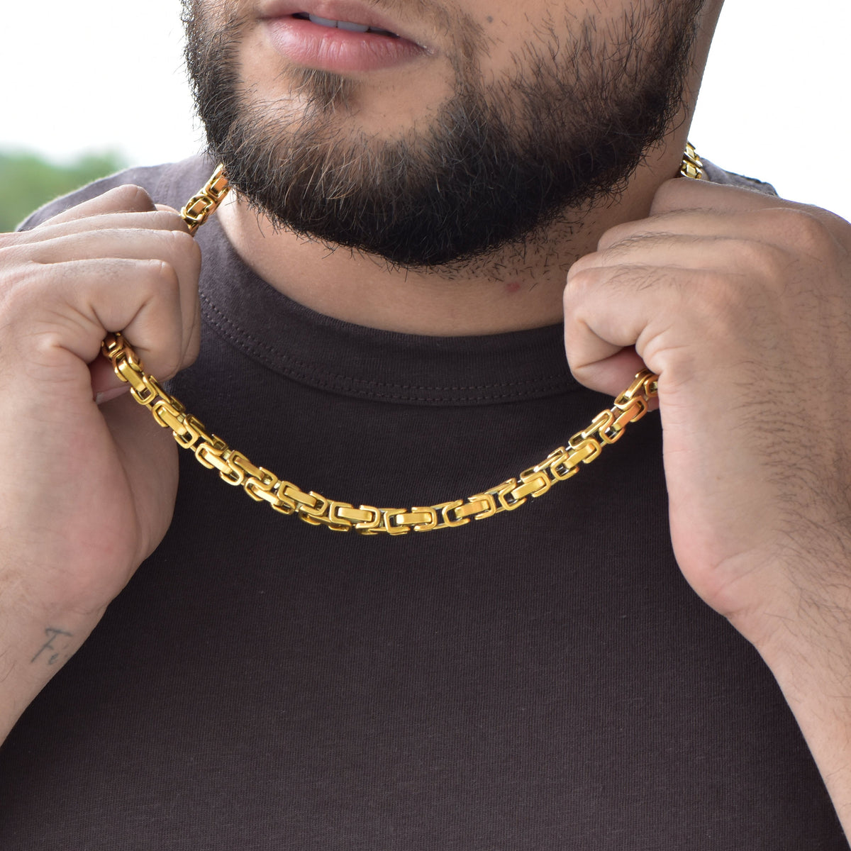 Cadena Rustica Hombre