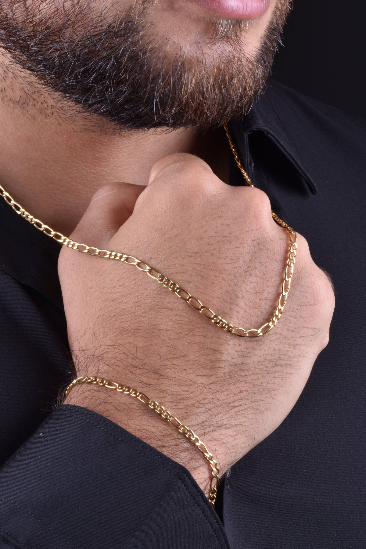 Combo Cartier Hombre 3mm - Pulsera gratis