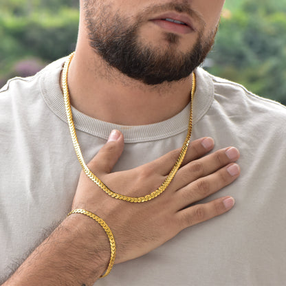 Combo Serpiente Hombre - Pulsera gratis