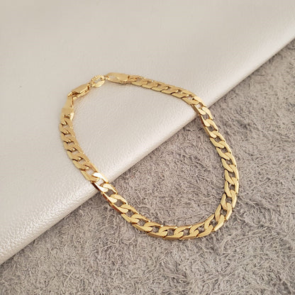 Pulsera Cubana Diamantada Hombre