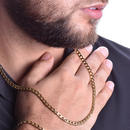 Combo Cubana Diamantada Hombre - Pulsera gratis