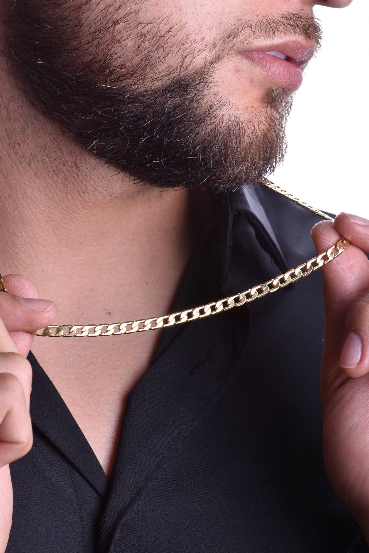 Combo Cubana Diamantada Hombre - Pulsera gratis