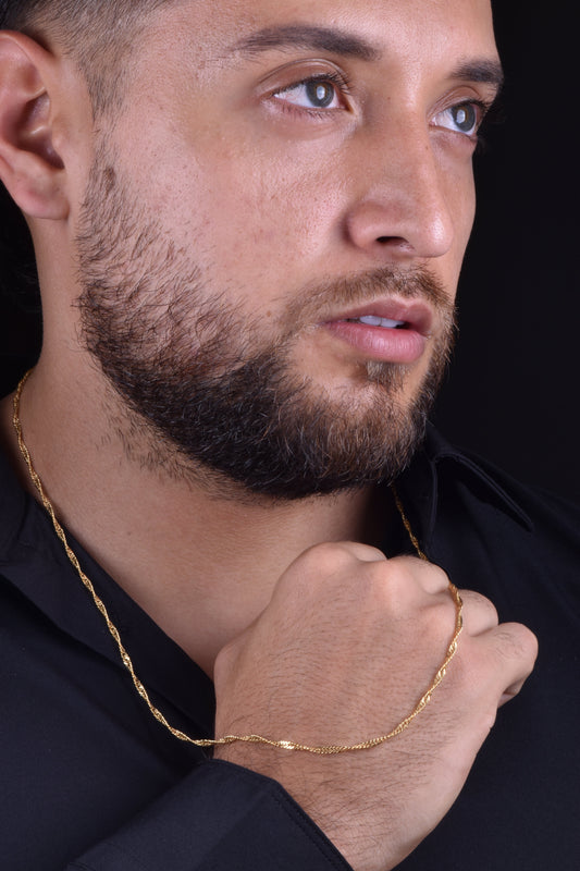 Cadena Singapur Hombre