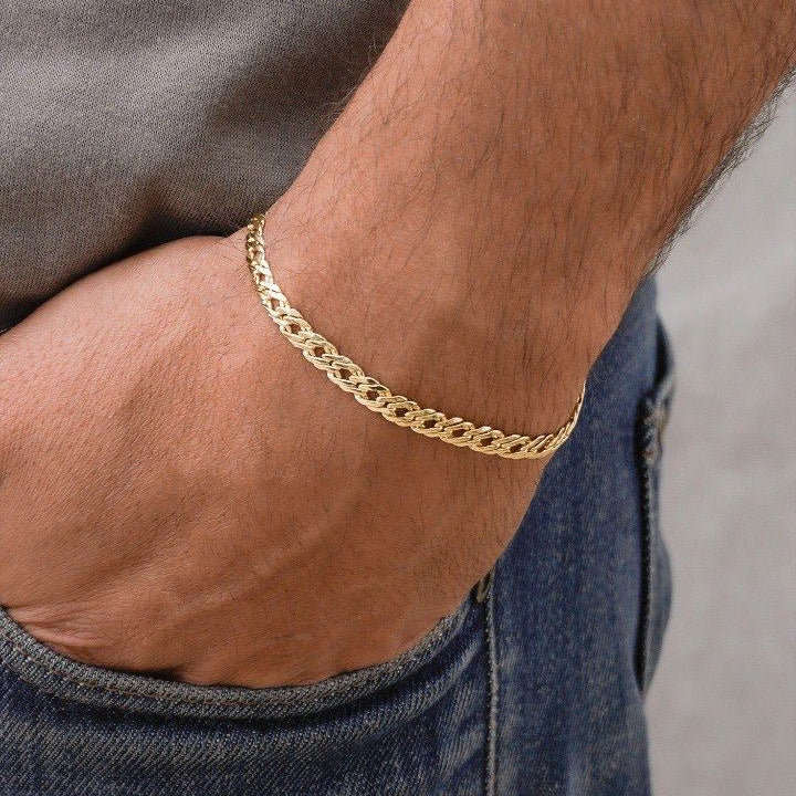 Pulsera Entrelazada Hombre 6mm