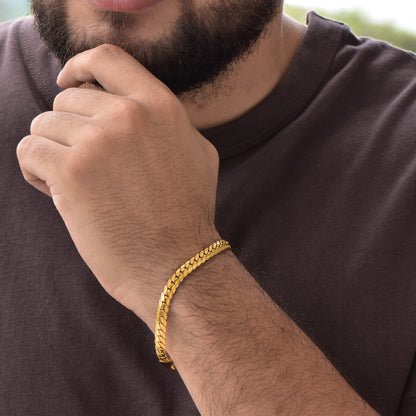 Combo Grabada Hombre -Pulsera gratis