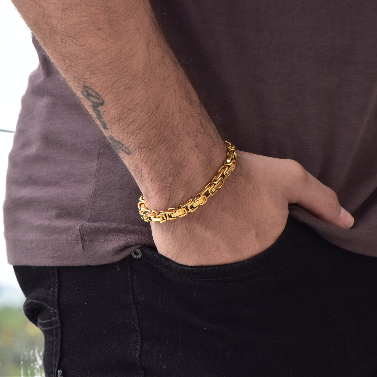 Combo Rustica Hombre -Pulsera gratis
