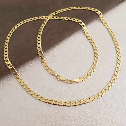 Cadena Cubana Diamantada Hombre